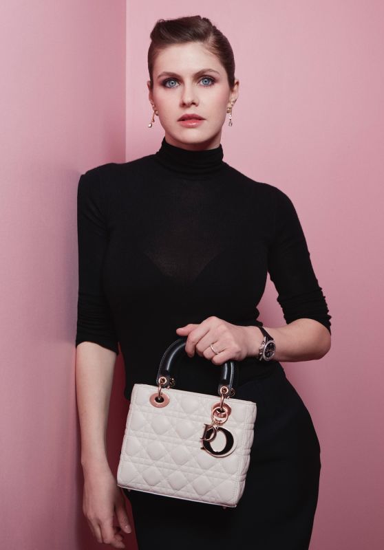 Alexandra Daddario: A Vision in Black and White