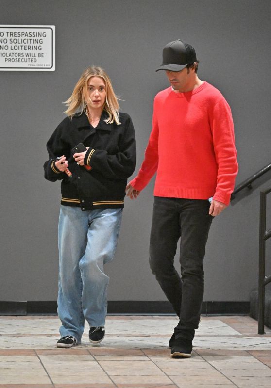Ashley Benson and Brandon Davis: A Casual Stroll After Sushi