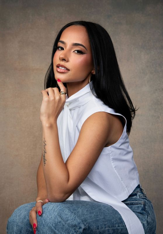 Becky G: Radiant and Reflective in New Photoshoot