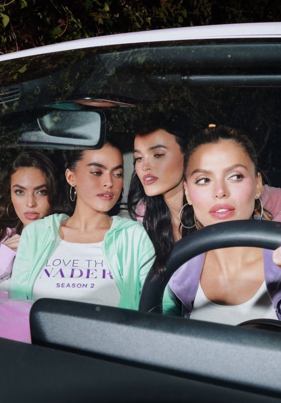 Brooks Nader Cruising with Her Squad in Style!