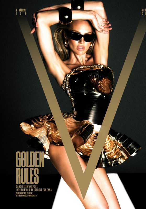Candice Swanepoel Rules the Golden Age in V Magazine!