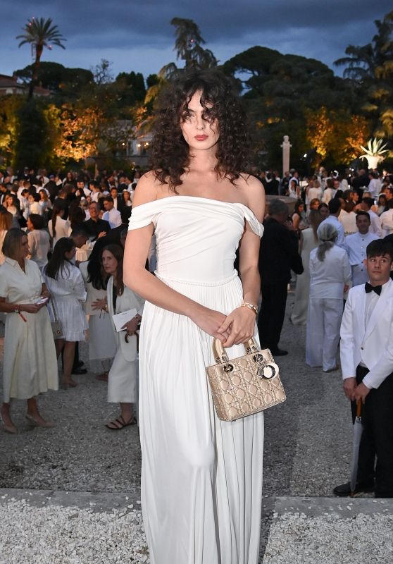 Deva Cassel Shines in White at Exclusive Dior Event