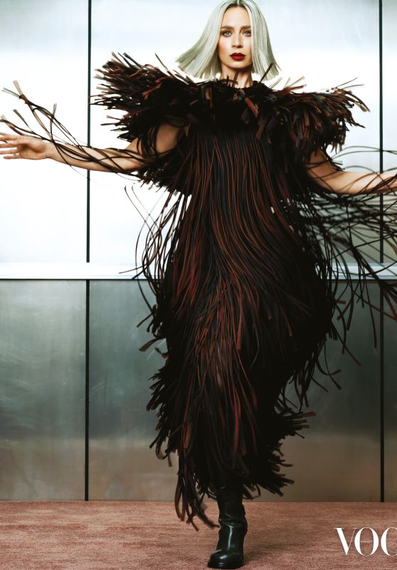 Emily Blunt Unveils ‘Cyber Romance’ for Vogue Hong Kong