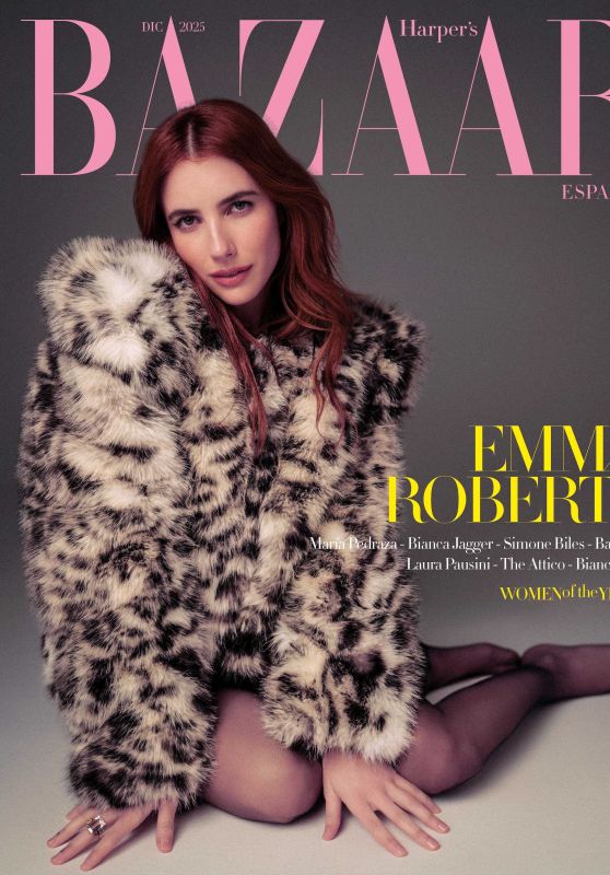 Emma Roberts: Leopard Luxe for Harper