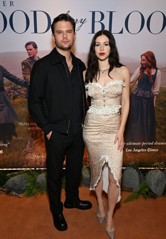 Hermione Corfield Stuns Alongside Co-Star at Outlander Screening!