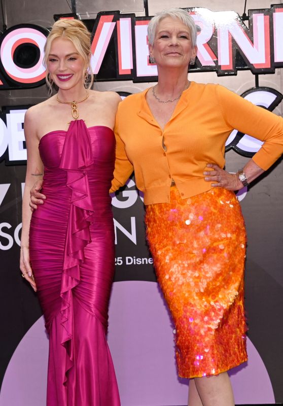 Lindsay Lohan & Jamie Lee Curtis: Double the Trouble, Double the Style!