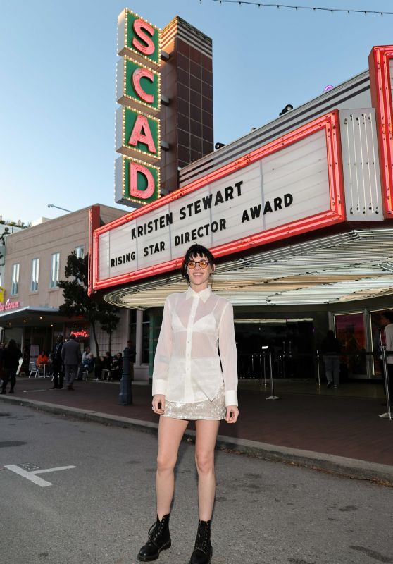 Kristen Stewart Dazzles in Sheer Chic at SCAD Festival!