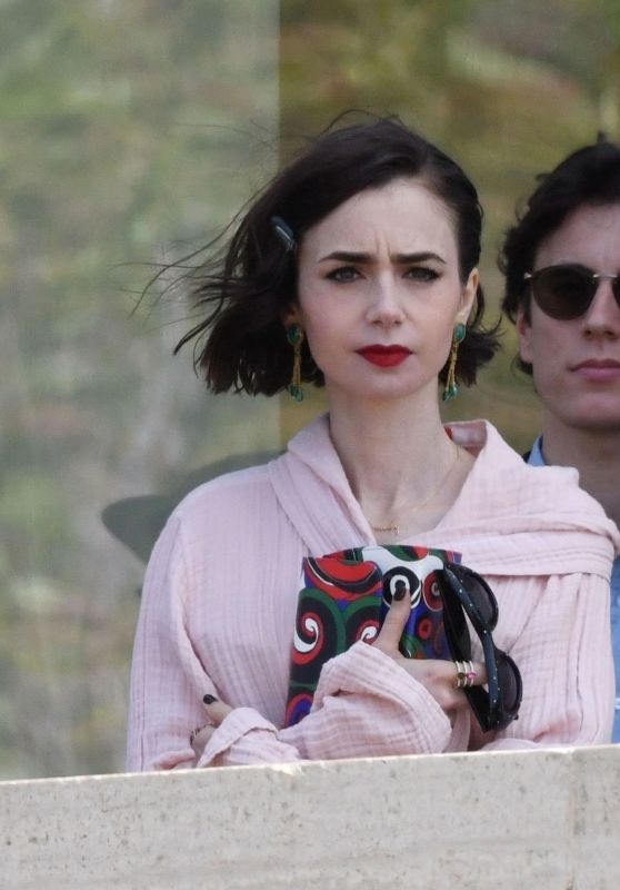 Lily Collins and Eugenio Franceschini: A Parisian Romance Unfolds?
