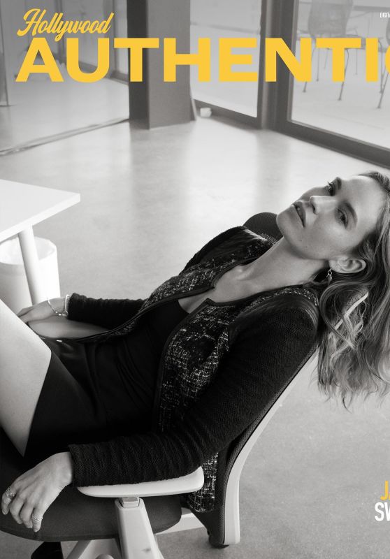 Lily James: Swiped into Style for Hollywood Authentic