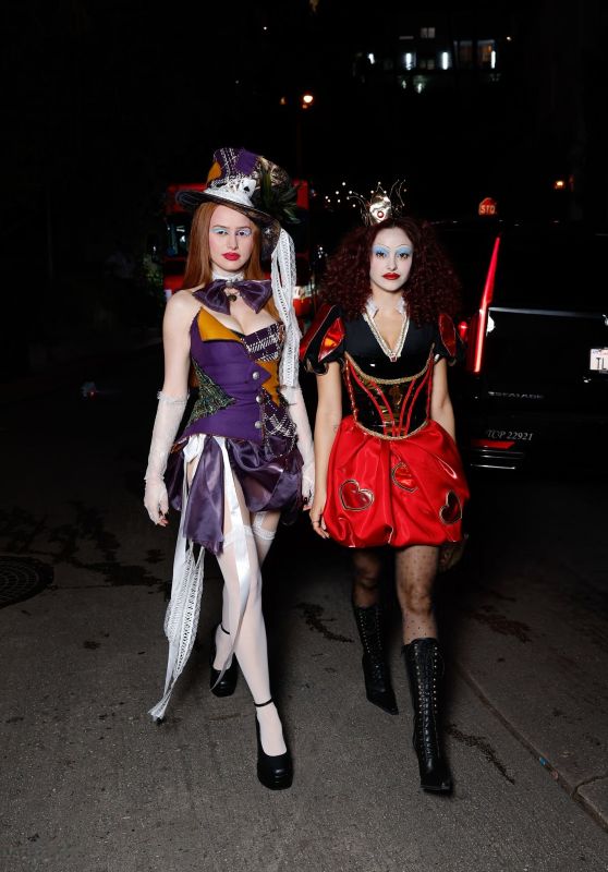 Madelaine Petsch and Alexa Demie Unleash Wonderland Chaos at Halloween Bash!