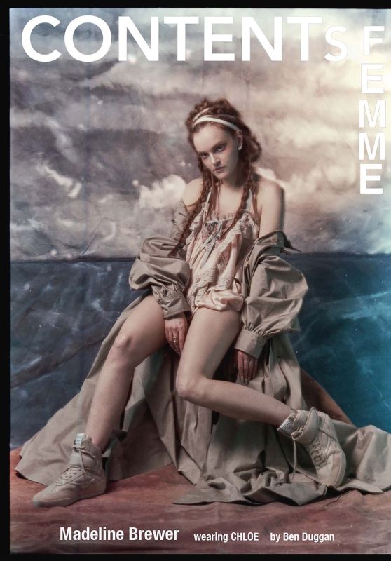 Madeline Brewer: A Vision of Modern Elegance on ContentMode Cover