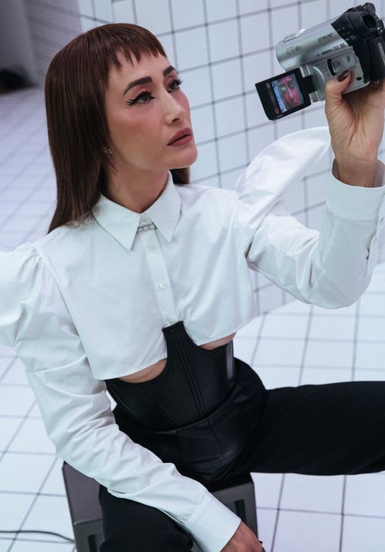 Maggie Q: Capturing the Future in a Retro Frame