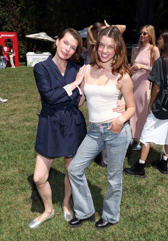 Milla Jovovich and Ever Anderson: Mother-Daughter Duo Shine at Pre-Festival House!