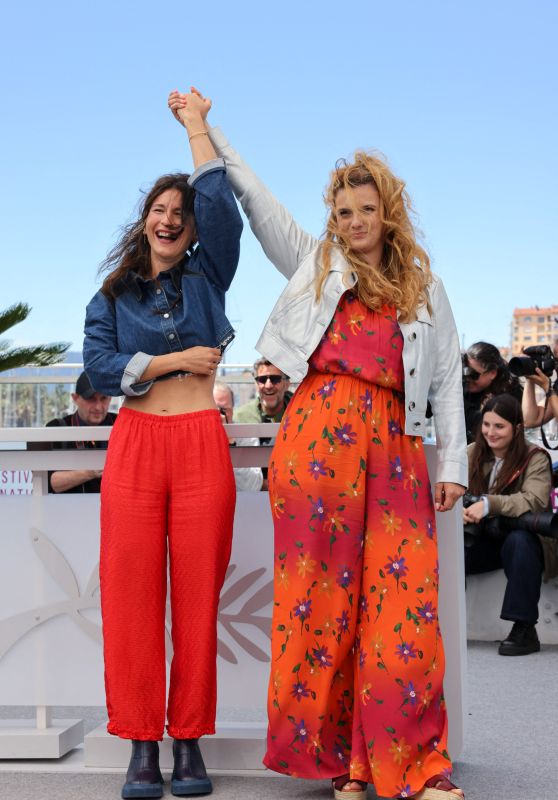 Romane Gueret and Lise Akoka Celebrate at Cannes!