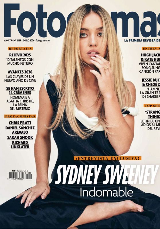 Sydney Sweeney: Indomitable on Fotogramas Cover